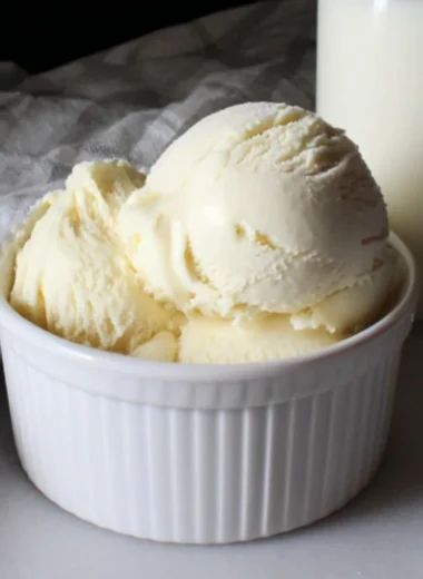 Delicious Cold Stone Sweet Cream Ice Cream in a waffle cone