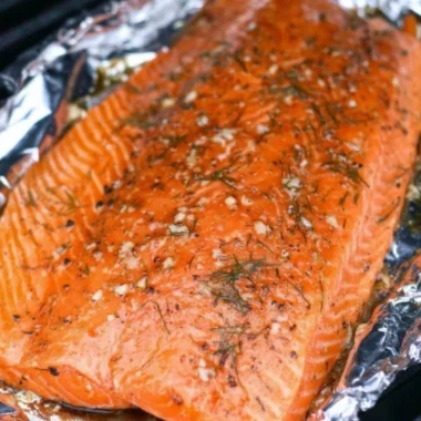 Delicious homemade smoked salmon recipe prepared with fresh ingredients